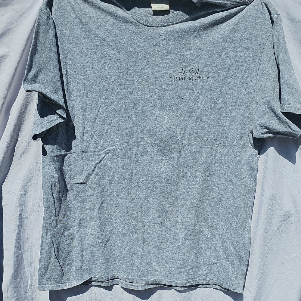 Simply Southern Light Blue Men's Tee